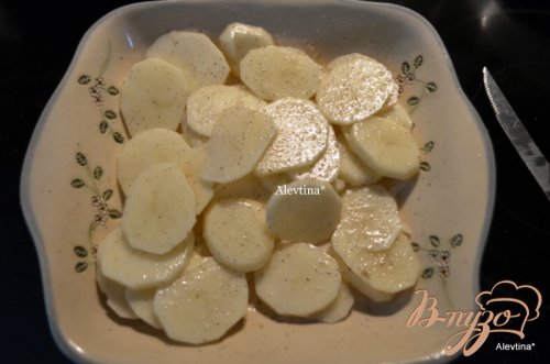 Картофельная пицца с розмарином Картофельная пицца с розмарином