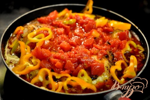 Курица паприкаш Курица паприкаш