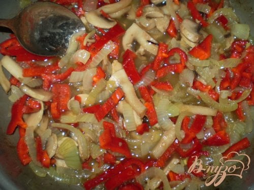 Рис с шампиньонами Рис с шампиньонами