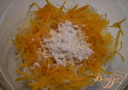 Драники из картофеля и тыквы Драники из картофеля и тыквы