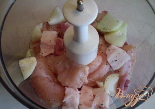 Котлеты из куриного мяса с пшеном Котлеты из куриного мяса с пшеном