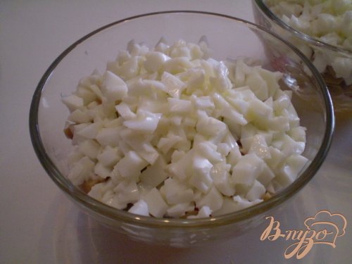 Салат с маринованными шампиньонами Салат с маринованными шампиньонами