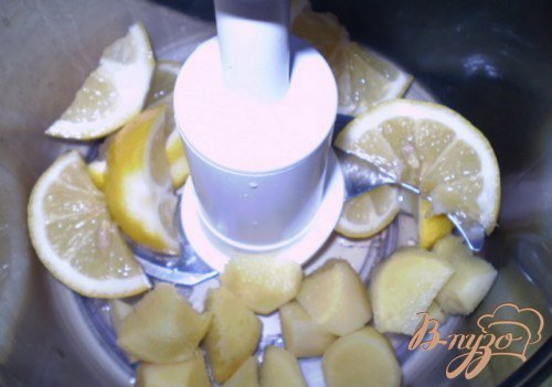 Имбирь с лимоном и медом к чаю Имбирь с лимоном и медом к чаю