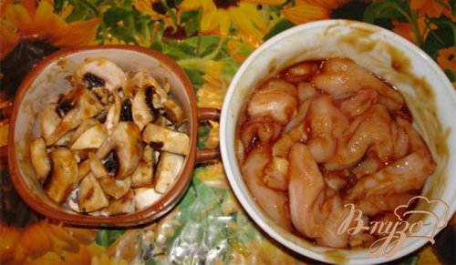 Курица в соусе Терияки Курица в соусе Терияки