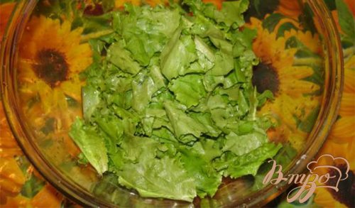 Салат с ветчиной и кунжутом Салат с ветчиной и кунжутом