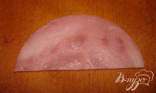 Рулетики из ветчины с салатом Рулетики из ветчины с салатом