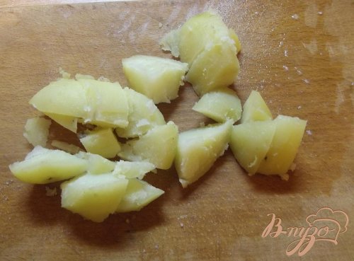 Овощной салат с кальмаром Овощной салат с кальмаром