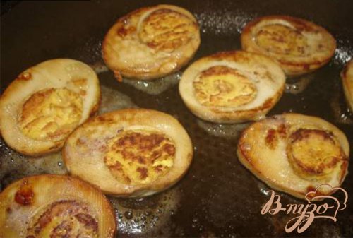 Яйца по-сардски Яйца по-сардски