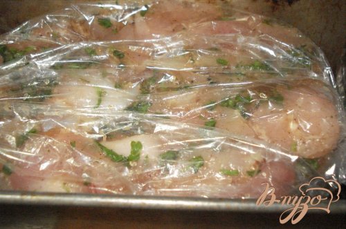 Мраморное куриное филе Мраморное куриное филе