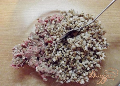 Печеные котлеты с гречневой крупой Печеные котлеты с гречневой крупой