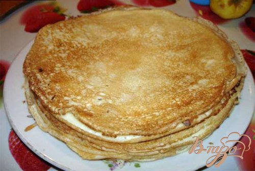 Блины с бужениной и сыром, запеченые в духовке Блины с бужениной и сыром, запеченые в духовке