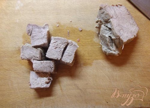 Спагетти с грибами и мясом Спагетти с грибами и мясом