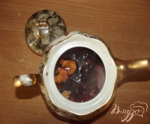 Компот из сухофруктов и каркаде Компот из сухофруктов и каркаде