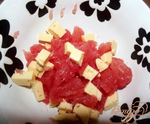 Салат фруктовый с сыром Салат фруктовый с сыром
