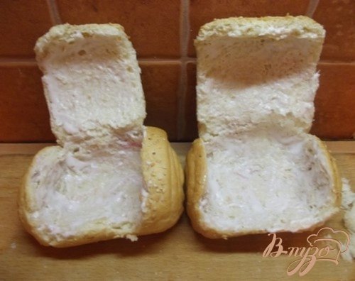 Булочки фаршированные с соусом Булочки фаршированные с соусом