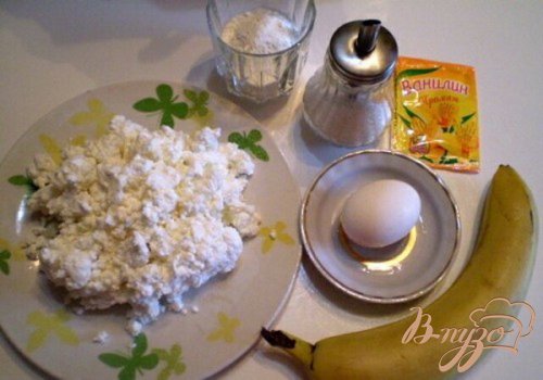 Банановые сырники Банановые сырники