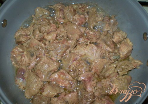 Говядина с каперсами и кукурузой Говядина с каперсами и кукурузой
