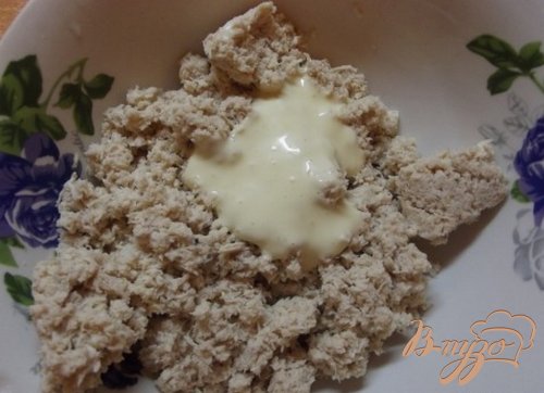 Блинчики с куриным паштетом Блинчики с куриным паштетом