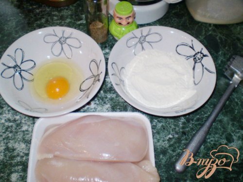 Отбивные из куриного филе Отбивные из куриного филе