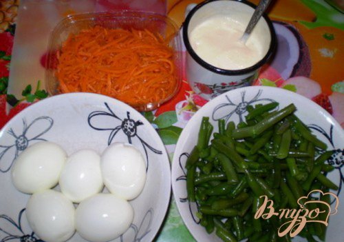 Салат из стручковой фасоли Салат из стручковой фасоли