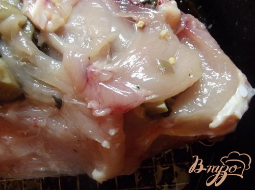 Куриная грудка фаршированная грибами Куриная грудка фаршированная грибами