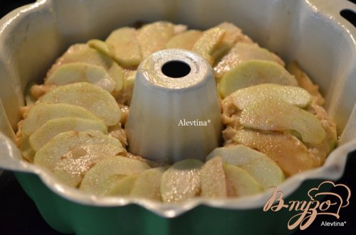 Карамельный яблочный кекс Карамельный яблочный кекс