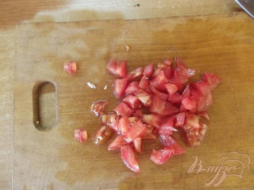 Куриный салат с помидорами Куриный салат с помидорами