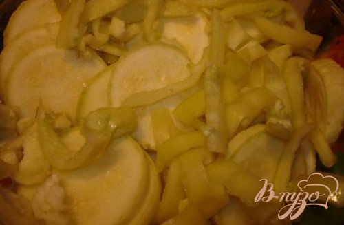 Маринованные кабачки, перец, огурцы Маринованные кабачки, перец, огурцы