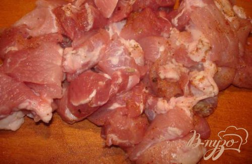 Мясо под капустным листом Мясо под капустным листом