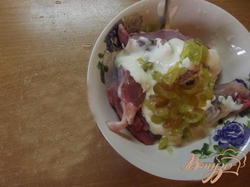Телятина в маринаде из винограда Телятина в маринаде из винограда