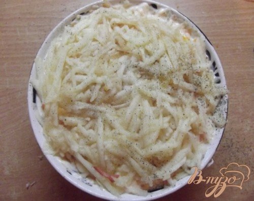 Мясной салат с киви Мясной салат с киви
