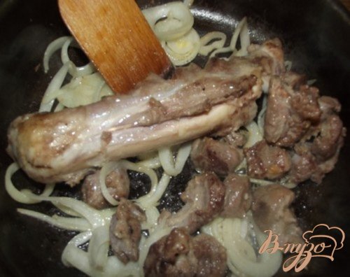 Плов из гречки с бараном Плов из гречки с бараном