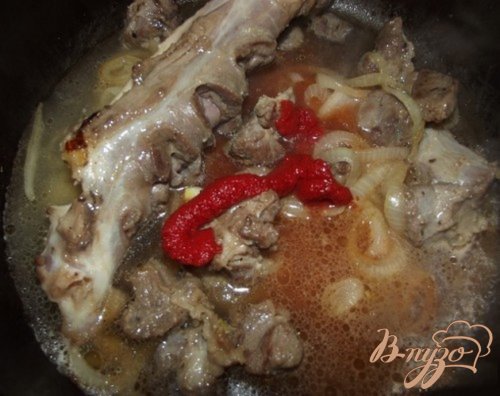 Плов из гречки с бараном Плов из гречки с бараном