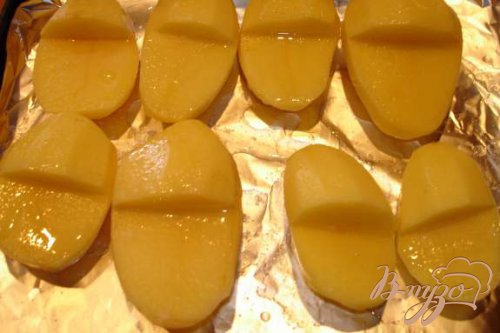 Картофельные лапатушки с селедкой Картофельные лапатушки с селедкой