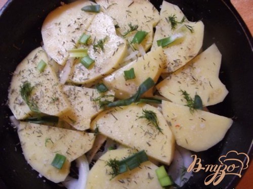 Нежный запеченный картофель Нежный запеченный картофель