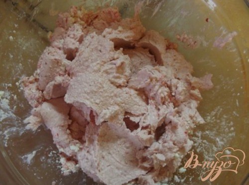 Творожные кексы с клубникой Творожные кексы с клубникой