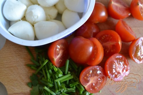 Теплый салат с ньокками Теплый салат с ньокками