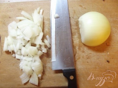 Гречка под луково-грибным соусом Гречка под луково-грибным соусом