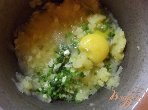 Картофель с листовой зеленью Картофель с листовой зеленью