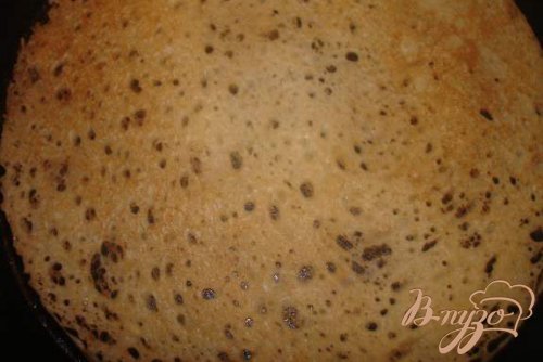 Блины на пиве с начинкой из форели(лосося) со сливочной пастой Блины на пиве с начинкой из форели(лосося) со сливочной пастой