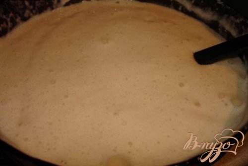 Блины на пиве с начинкой из форели(лосося) со сливочной пастой Блины на пиве с начинкой из форели(лосося) со сливочной пастой