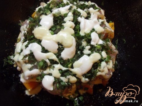Курица запеченная с тыквой Курица запеченная с тыквой