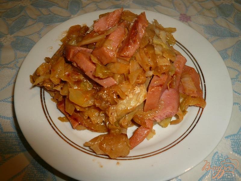 Капуста тушеная с картошкой и колбасой рецепт с пошагово Капуста тушеная с картошкой и колбасой рецепт с пошагово