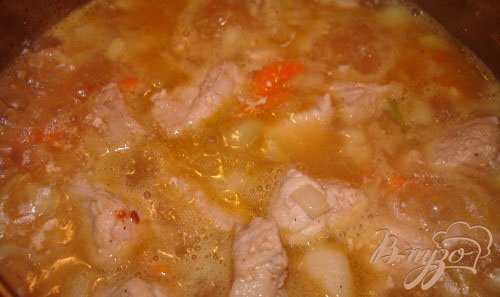 Гуляш с овощами Гуляш с овощами