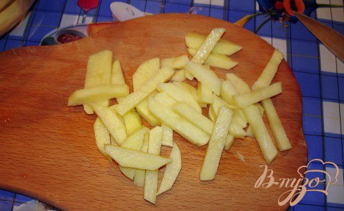 Жареная картошечка с лесными грибами Жареная картошечка с лесными грибами