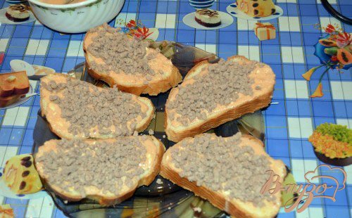 Мини пицца на батоне (багете) Мини пицца на батоне (багете)