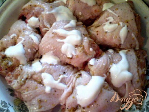 Куриные спинки с картофелем Куриные спинки с картофелем