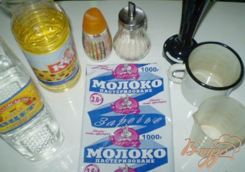 Майонез на магазинном молоке Майонез на магазинном молоке