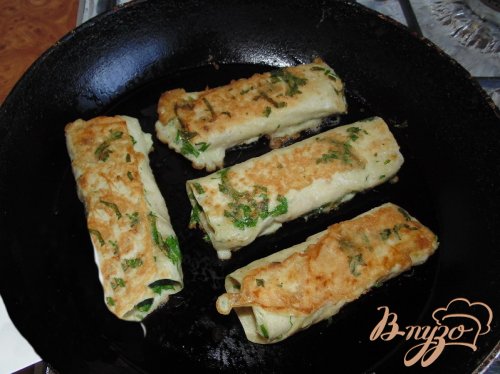 Жареные рулетики Жареные рулетики