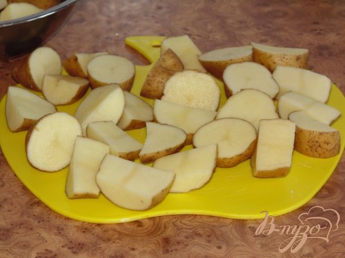 Запеченный картофель со специями Запеченный картофель со специями